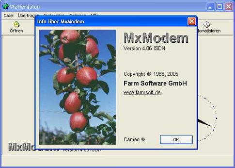 Modem�bertragung mit MxModem 4.06
